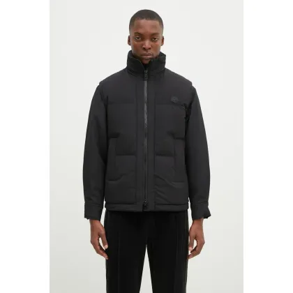 Zdjęcie Maison Kitsuné bezrękawnik puchowy Sleeveless Puffer męski kolor czarny zimowy NM02202WQ4032