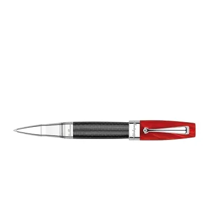 Picture Alfa Romeo 100th Anniversary Carbon Ballpoint -Montegrappa