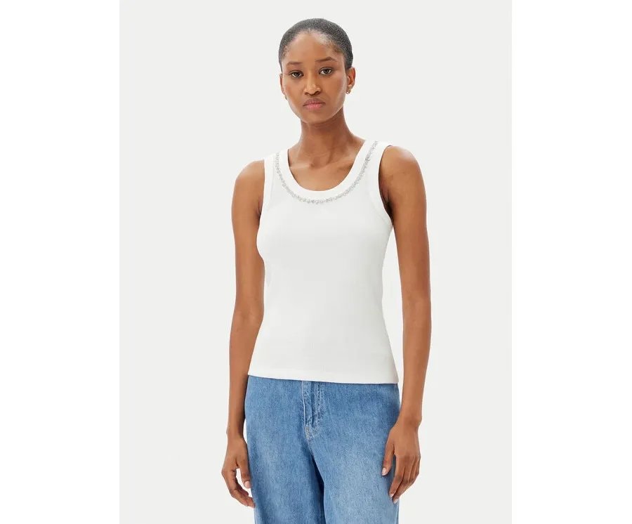 obrazek 1 Marella Top Dede 2515941032 Écru Regular Fit