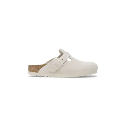 Zdjęcie Birkenstock klapki Boston SFB damskie kolor biały 1027693