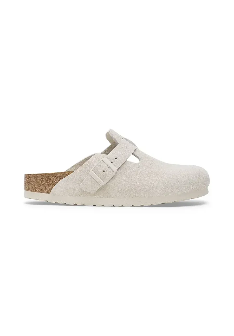 obrazek 1 Birkenstock klapki Boston SFB damskie kolor biały 1027693