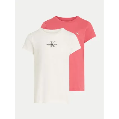 Zdjęcie Calvin Klein Jeans Komplet 2 t-shirtów Monologo IG0IG02860 Kolorowy Slim Fit