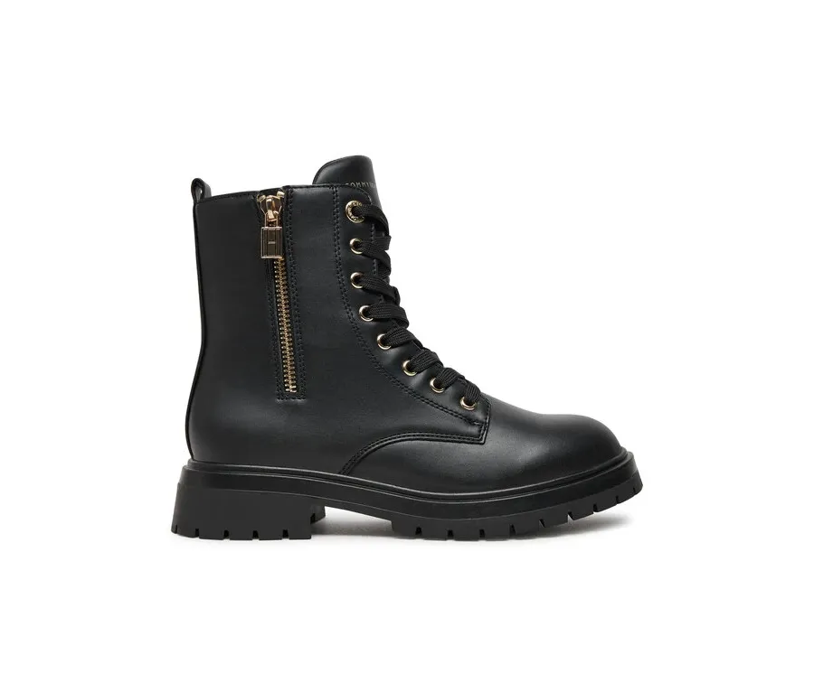 obrazek 1 Tommy Hilfiger Trapery Lace-Up Bootie T3A5-33567-1351 S Czarny