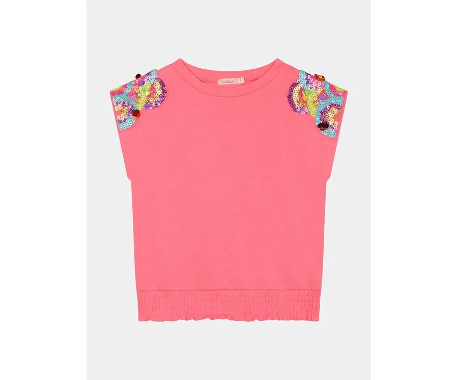 obrazek 1 Billieblush Bluzka U20082 Różowy Loose Fit
