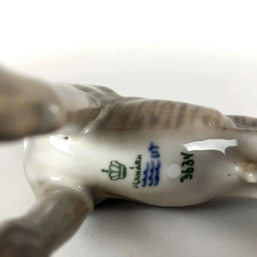 obrazek 2 Figura boksera, model duńskiej manufaktury Royal Copenhagen