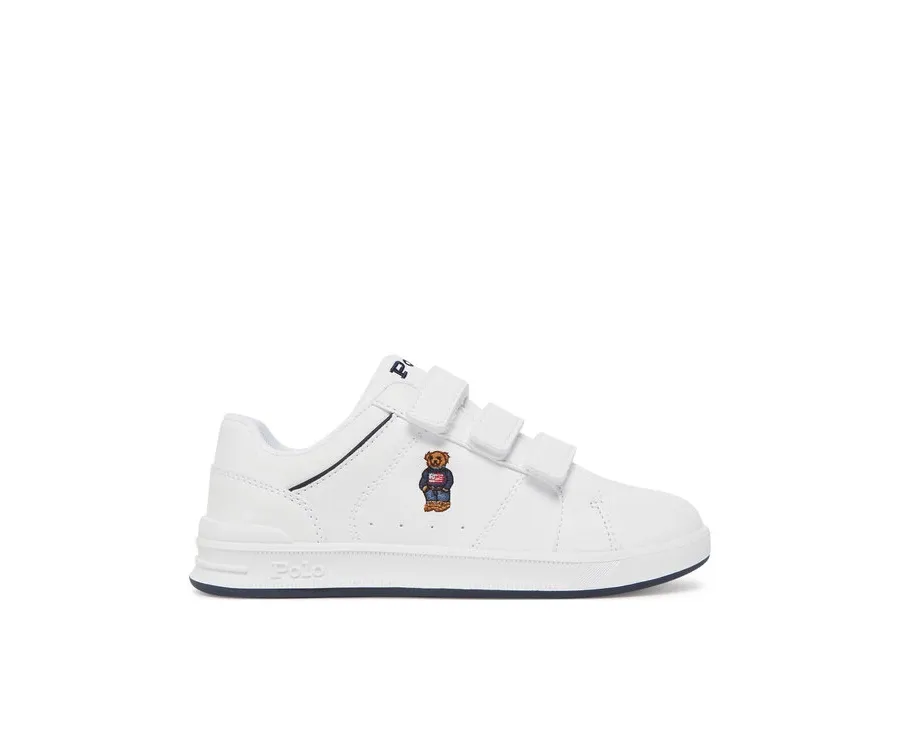 obrazek 1 Polo Ralph Lauren Sneakersy Heritage Court IV Ezz Bear RL02939101 Biały