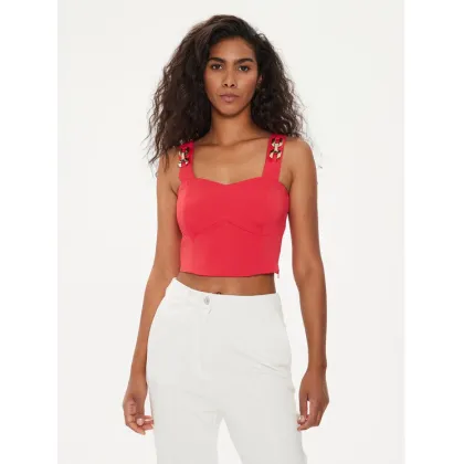 Zdjęcie Marciano Guess Top 4GGH21 7074A Koralowy Slim Fit