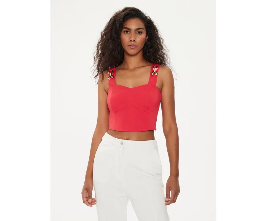 obrazek 1 Marciano Guess Top 4GGH21 7074A Koralowy Slim Fit