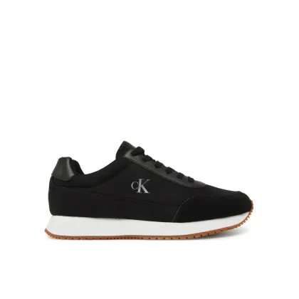 Zdjęcie Calvin Klein Jeans Sneakersy Retro Runner Low Laceup Canvas YW0YW01888 Czarny