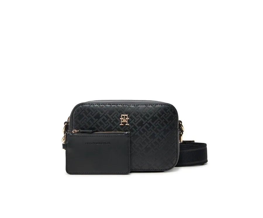 obrazek 1 Tommy Hilfiger Torebka Th Distinct Camera Bag Mono AW0AW17221 Czarny