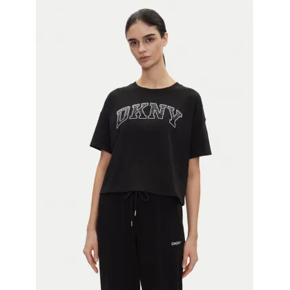 Zdjęcie DKNY Sport T-Shirt DP5T1223 Czarny Regular Fit