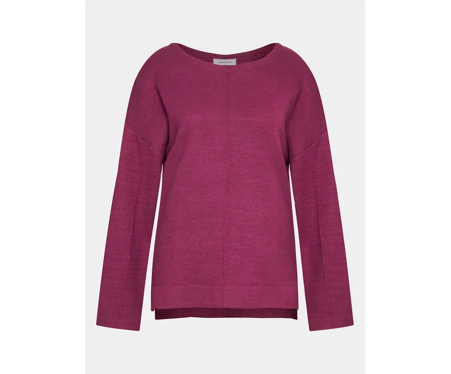 obrazek 1 Chantelle Sweter Agate CA3520 Fioletowy Relaxed Fit