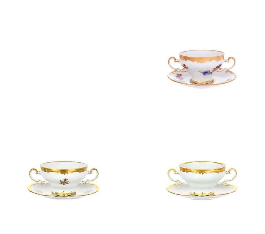 obrazek 2 Zestaw 2 fliżanek z porcelany