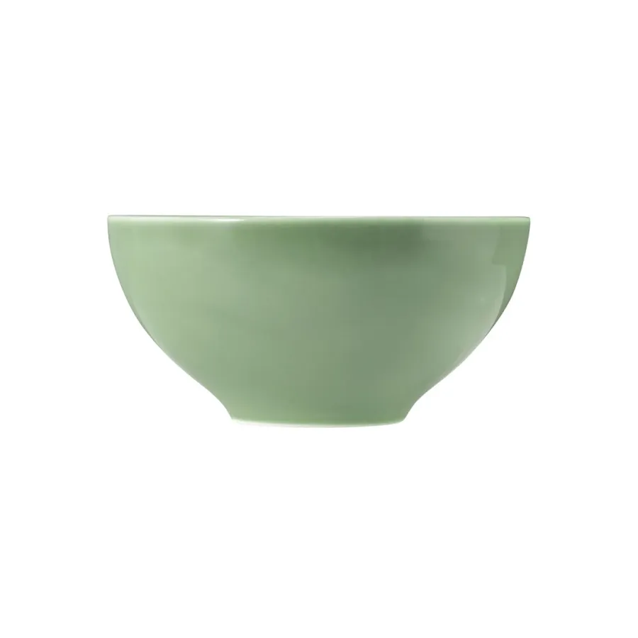 obrazek 2 Piękna stylowa porcelanowa okrągła miska 15,5 cm o nowoczesnym kształcie i zdobieniu - Seltmann Weiden