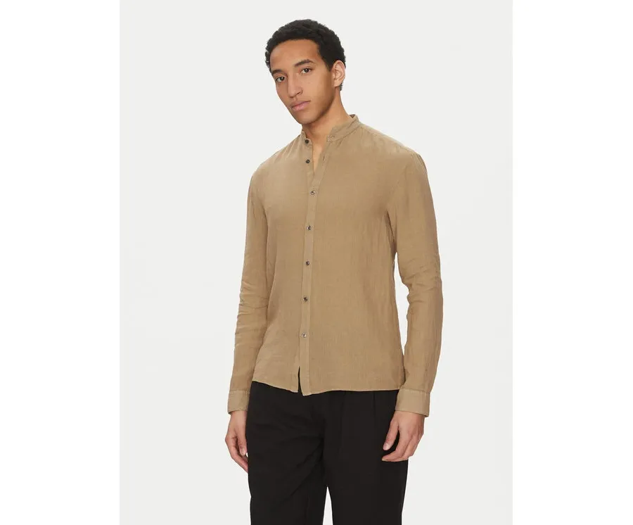 obrazek 1 HUGO Koszula Elvory 50490740 Beżowy Slim Fit