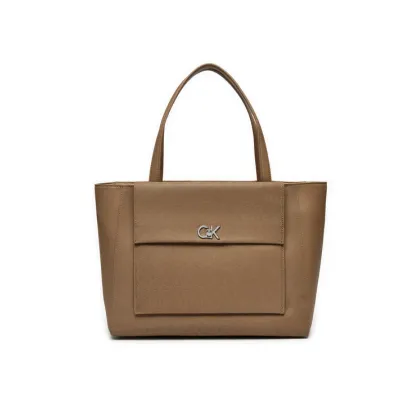 Zdjęcie Calvin Klein Torebka Ck Medium Shopper W/Pocket_Mono K60K613136 Brązowy