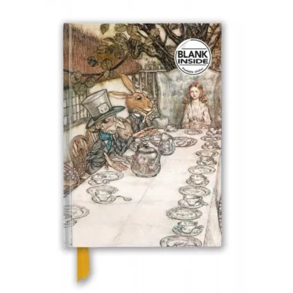Zdjęcie Dziennik (puste kartki) Arthur Rackham: Alicja w krainie czarów - Flame Tree Publishing