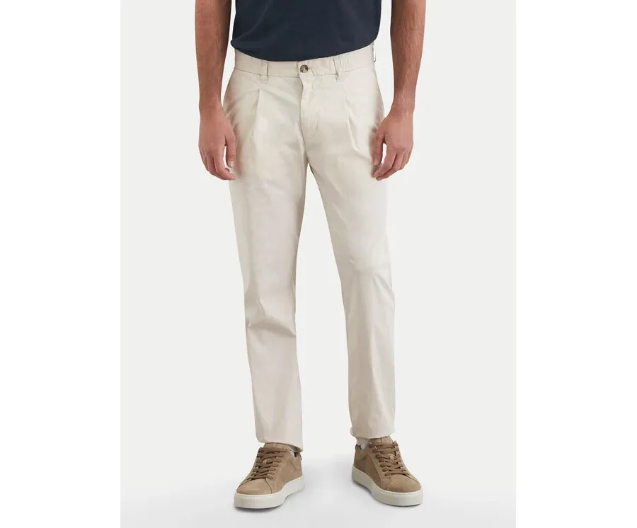 obrazek 1 Marc O'Polo Spodnie materiałowe 522 0831 10144 Beżowy Slim Fit