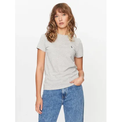 Zdjęcie Polo Ralph Lauren T-Shirt 211898698008 Szary Regular Fit