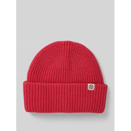 Zdjęcie Czapka beanie z naszywką z logo model ‘Galline Rachelle’