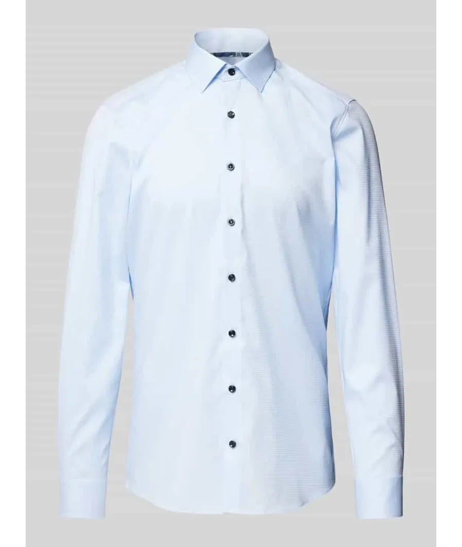 obrazek 1 Koszula biznesowa o kroju body fit z listwą guzikową