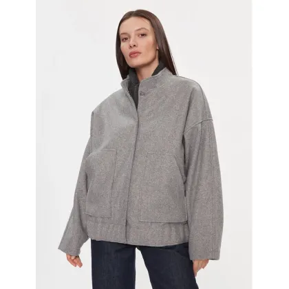 Zdjęcie Noisy May Kurtka przejściowa Halston 27029328 Szary Relaxed Fit
