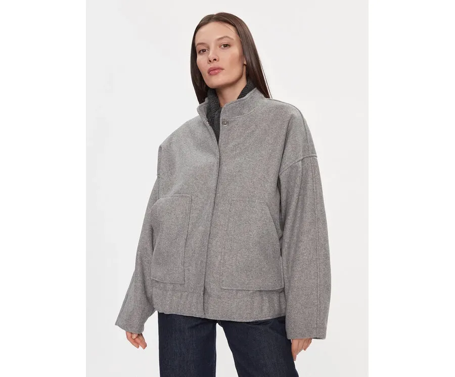 obrazek 1 Noisy May Kurtka przejściowa Halston 27029328 Szary Relaxed Fit