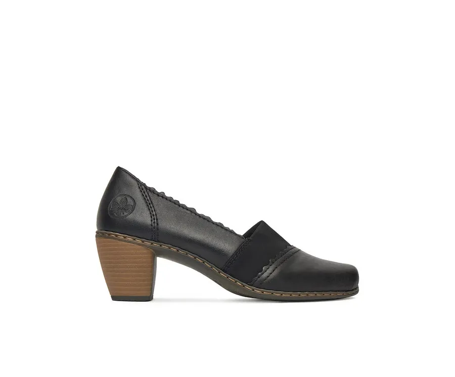 obrazek 1 Rieker Półbuty 40911-00 Czarny