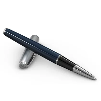 Zdjęcie Elegancki Rollerball Metropolis 78 z granatowym wykończeniem