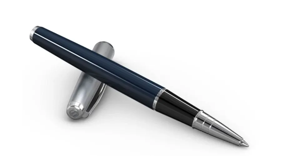obrazek 1 Elegancki Rollerball Metropolis 78 z granatowym wykończeniem