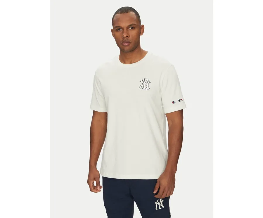 obrazek 1 Champion T-Shirt 221037 Biały Standard Fit
