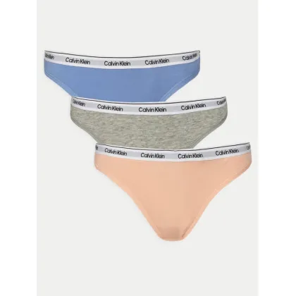 Zdjęcie Calvin Klein Underwear Komplet 3 par stringów 000QD5209E Kolorowy