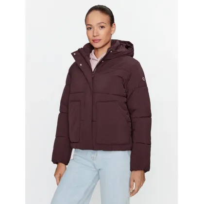 Zdjęcie Champion Kurtka przejściowa Hooded Jacket 116921 Brązowy Custom Fit