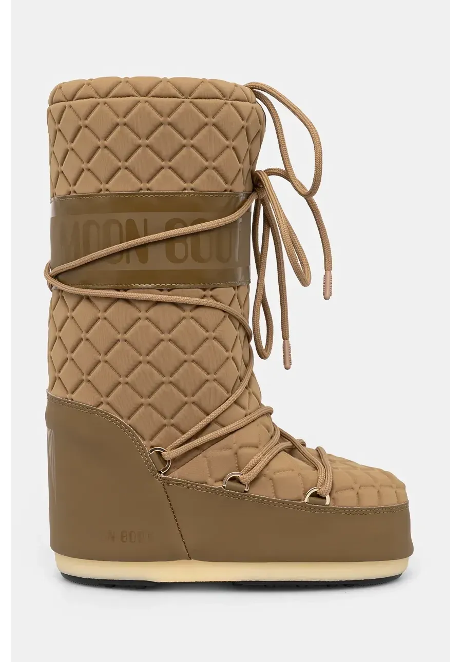 obrazek 1 Moon Boot śniegowce MB ICON QUILT kolor brązowy 80D1402930 M013