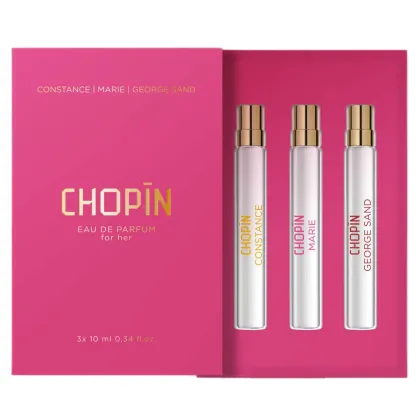 Zdjęcie Chopin Zestaw (woda perfumowana Marie 10ml + Constance 10ml + George Sand 10ml)
