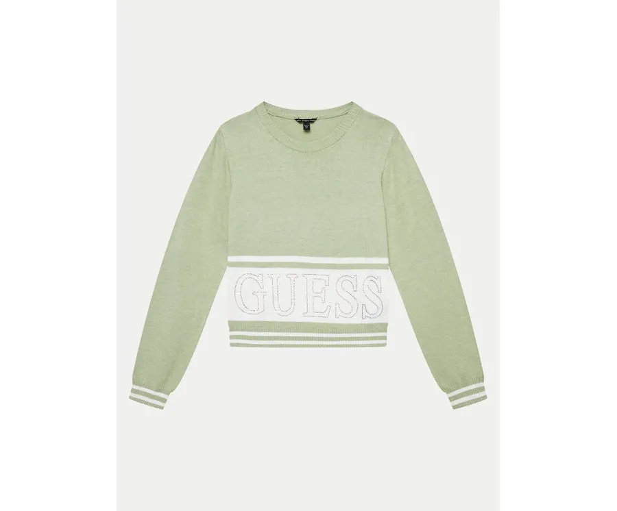 obrazek 1 Guess Sweter J4YR01 Z3GW0 Zielony Regular Fit