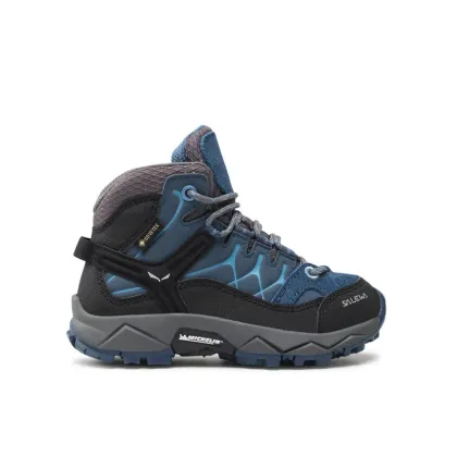Zdjęcie Salewa Trekkingi Jr Alp Trainer Mid Gtx GORE-TEX 64010-0365 Niebieski