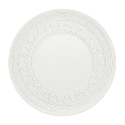 Zdjęcie Talerz na chleb i masło z porcelany Ornament z kolekcji zainspirowanej sufitami pałacu Vista Alegre - Vista Alegre