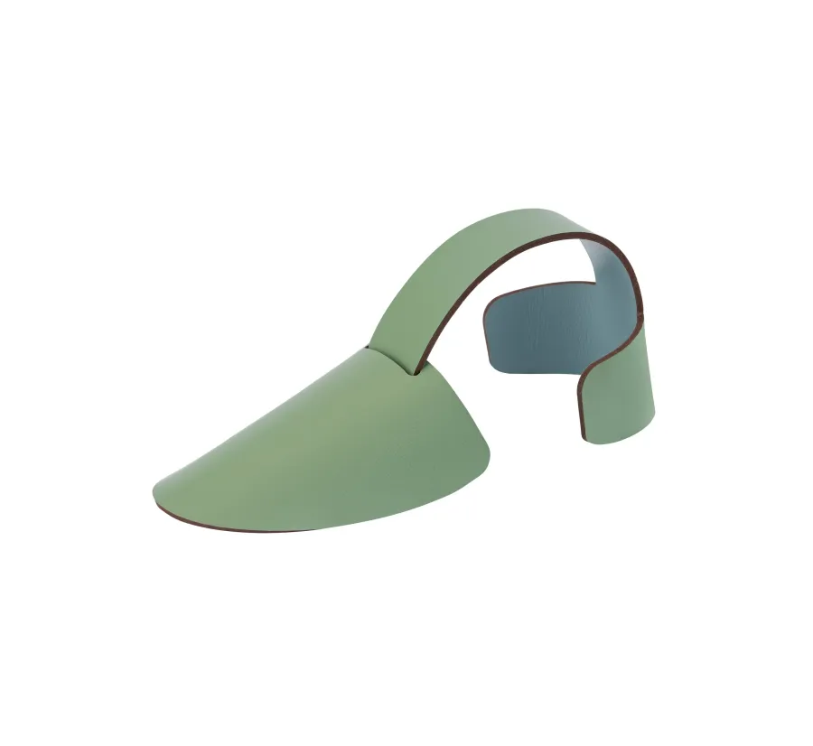 obrazek 3 Stylowy zestaw prawideł do butów w kolorze jasnobłękitnym i liści eukaliptusa