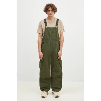 Zdjęcie Carhartt WIP ogrodniczki jeansowe Cargo Bib Overall kolor zielony I033752.2BR4J