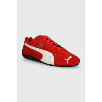 Zdjęcie Puma sneakersy zamszowe Speedcat OG kolor czerwony 398846