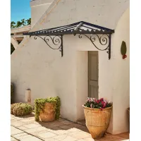 Zdjęcie Wyjątkowy daszek nad drzwi Daphne 280×120 cm