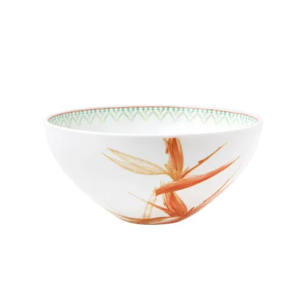 Zdjęcie Porcelanowa miska na sałatkę Fiji z oryginalnym motywem kwiatowym - Vista Alegre