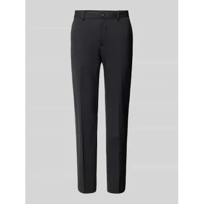Zdjęcie Spodnie do garnituru o kroju slim fit w kant model ‘DELON’