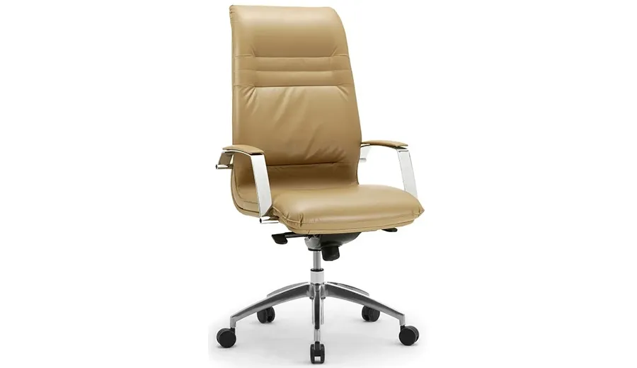 picture 1 Functional and representative leather office armchair Ergo 2
