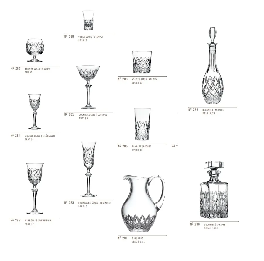 obrazek 2 Kielich do Likieru - Ręcznie cięty kryształ