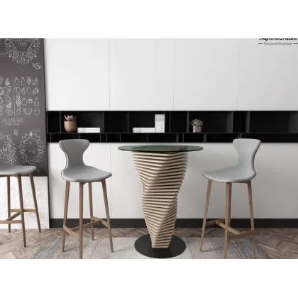 Zdjęcie Nowoczesny stół kawowy do jadalni ze sklejki