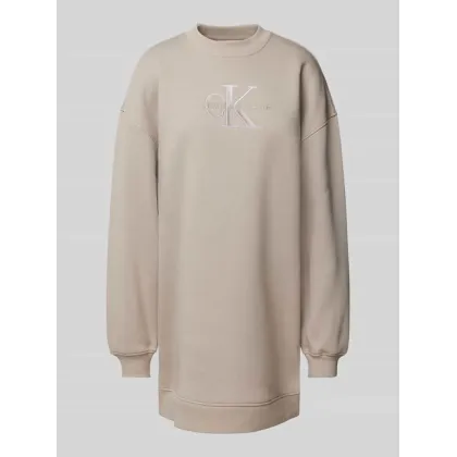 Zdjęcie Calvin Klein Jeans Sukienka dzianinowa J20J224834 Beżowy Relaxed Fit