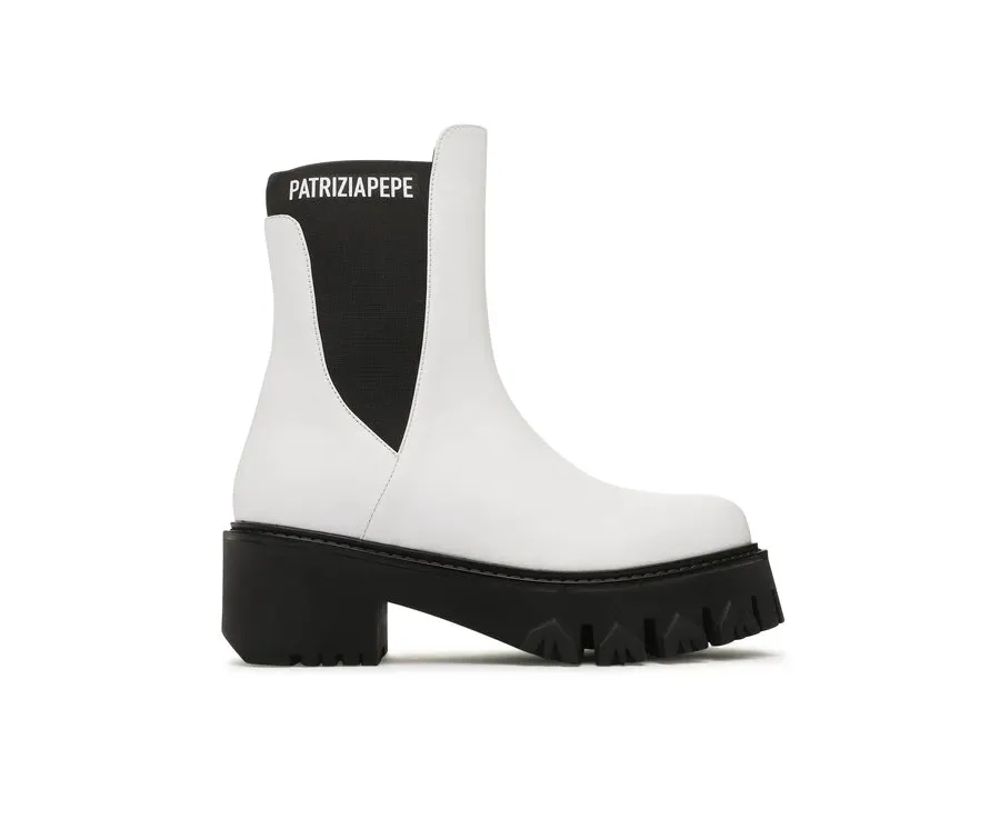 obrazek 1 Patrizia Pepe Sztyblety CY9814/L011-W146 Biały