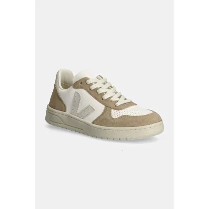 Zdjęcie Veja sneakersy skórzane V10 kolor beżowy